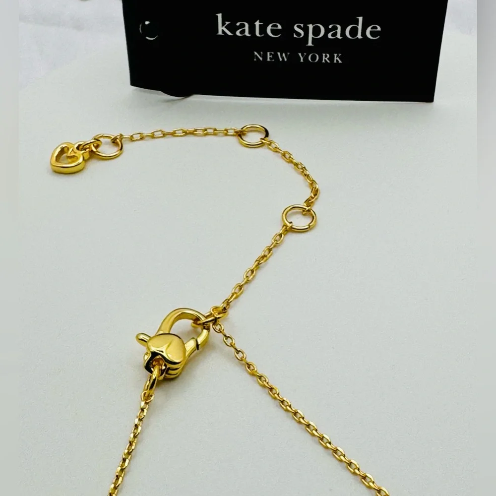 KATE SPADE ❤️ Lovestruck Heart and Arrow Hinged Bracelet NEW